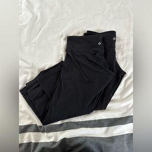 2 pairs Lululemon cropped leggings